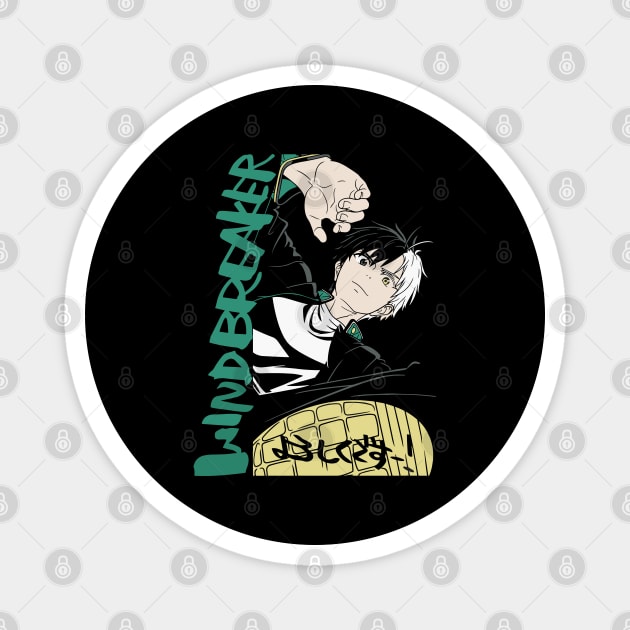 Wind Breaker - Haruka Sakura Magnet by Otaku Vibes